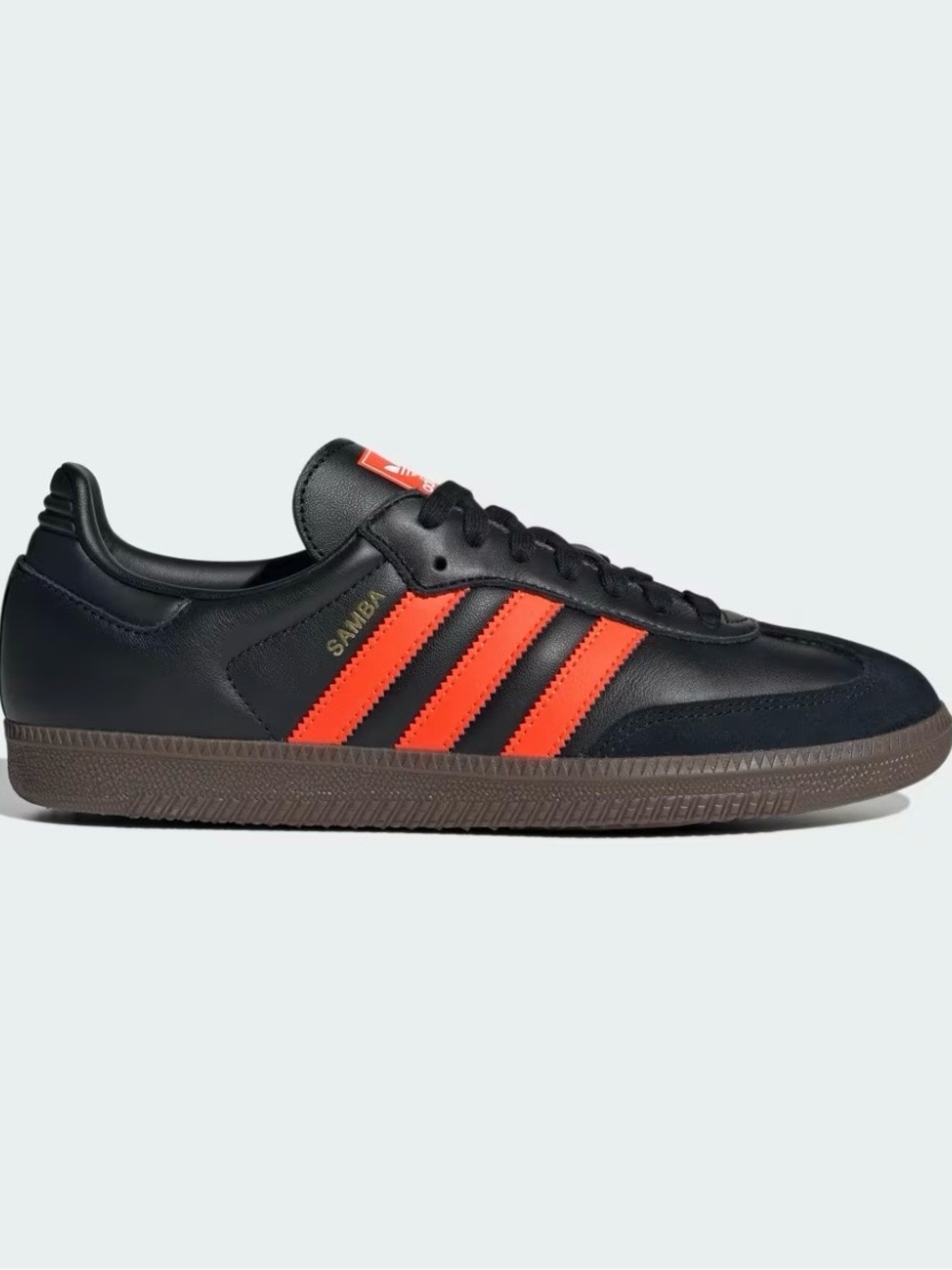 Adidas Originals Samba OG Black Impact Orange JRO910 Brand New Sneakers